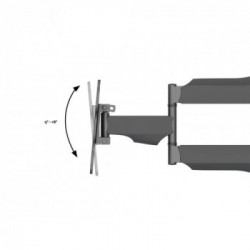 Multibrackets 6416 Supporto per display espositivi 106,7 cm (42") Nero