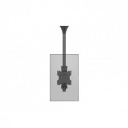 Multibrackets 6416 Supporto per display espositivi 106,7 cm (42") Nero