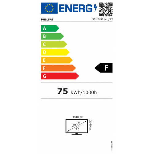 Philips 55HFL5214U 139,7 cm (55") 4K Ultra HD...