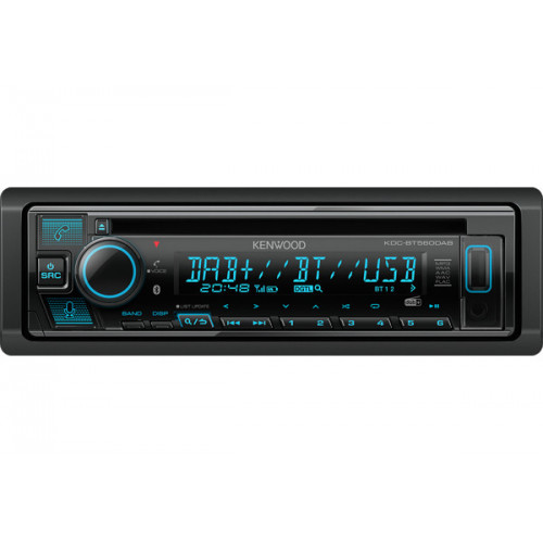 Kenwood KDC-BT560DAB Nero 50 W Bluetooth