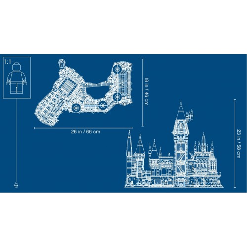 Lego Harry Potter 71043 - Castello di Hogwarts™