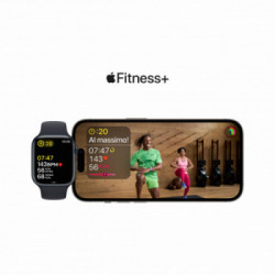 Apple Watch Series 8 GPS + Cellular 41mm Cassa in Acciaio Inossidabile color Argento con Argento Milanese Loop