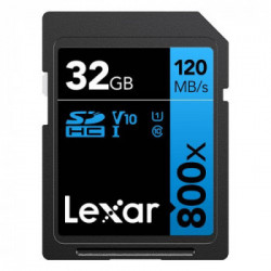 LEXAR MEMORIA SD 32GB HC 800X 933005 32GB LEXAR PROFESSIONAL 800X SDHC