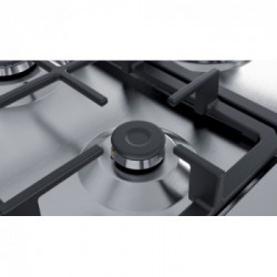 Bosch PGQ7B5B90 - Piano Cottura a Gas, Serie 4, 5 Fuochi, 75 cm, Inox