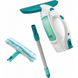 Leifheit Dry&Clean Set Lavavetri Elettrico con Manico e Tergivetro