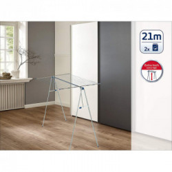 Leifheit Linomaxx 210 Stendibiancheria Verticale, 21 Metri di Lunghezza Filo