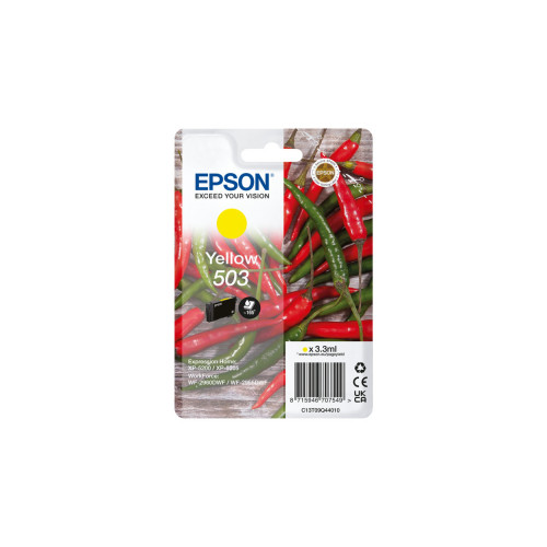 Epson 503 cartuccia d'inchiostro 1 pz Originale...