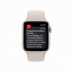 Apple Watch SE GPS 40mm Cassa in Alluminio color Galassia con Cinturino Sport Band Galassia - Regular