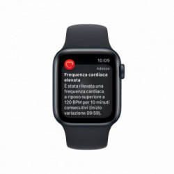 Apple Watch SE GPS + Cellular 40mm Cassa in Alluminio color Mezzanotte con Cinturino Sport Band Mezzanotte - Regular