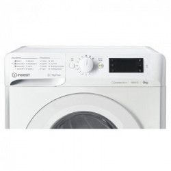 Indesit MTWE 91285 W IT - Lavatrice a Carica Frontale, 9 Kg, 1200 Giri, Classe B