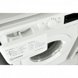Indesit MTWE 91285 W IT - Lavatrice a Carica Frontale, 9 Kg, 1200 Giri, Classe B