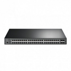 TP-Link TL-SG3452XP JetStream PoE Switch Gestito L2+ Gigabit Ethernet (10/100/1000) Supporto Power over Ethernet (PoE) 1U Nero