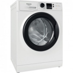 Hotpoint NF825WK IT - Lavatrice a Carica Frontale, 8 Kg, 1400 Giri, Classe B