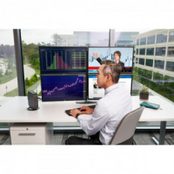 HP t740 6TV51ET Thin CLient - PC compatto 2,4 GHz 8Gb ram, 32 eMMC FLASH, Windows 10 IoT Enterprise 1,33 kg