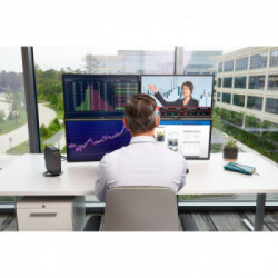 HP t740 6TV51ET Thin CLient - PC compatto 2,4 GHz 8Gb ram, 32 eMMC FLASH, Windows 10 IoT Enterprise 1,33 kg