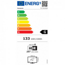 Panasonic TX-75LX940E TV 190,5 cm (75") 4K Ultra HD Smart TV Wi-Fi Nero