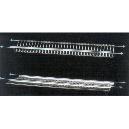 SCOLAPIATTI PENSILE INOX C/VAS. (86)90