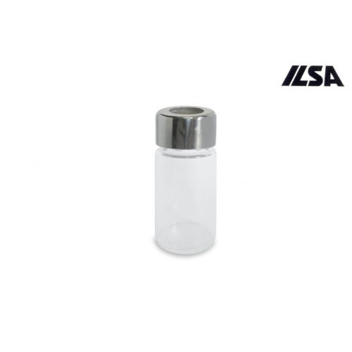 PORTASTECCHI VETRO T/INOX PZ.12