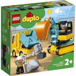 LEGO DUPLO Camion e scavatrice cingolata - 10931