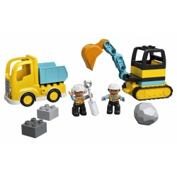 LEGO DUPLO Camion e scavatrice cingolata - 10931