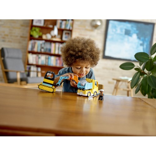 LEGO DUPLO Camion e scavatrice cingolata - 10931