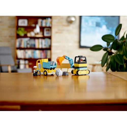 LEGO DUPLO Camion e scavatrice cingolata - 10931