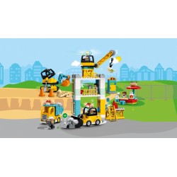 LEGO DUPLO Cantiere edile con gru a torre - 10933