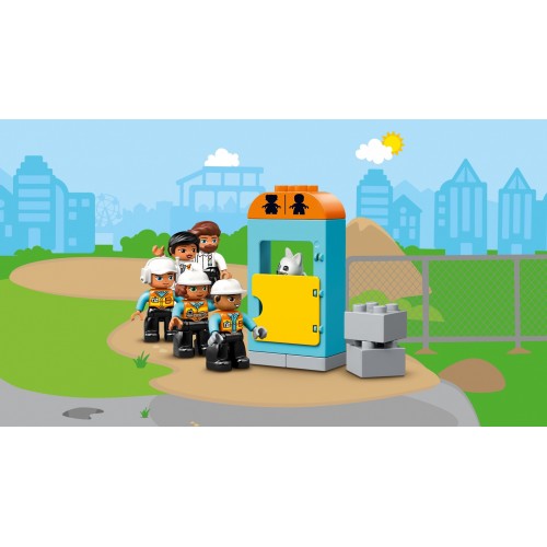 LEGO DUPLO Cantiere edile con gru a torre - 10933