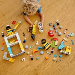 LEGO DUPLO Cantiere edile con gru a torre - 10933