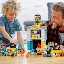 LEGO DUPLO Cantiere edile con gru a torre - 10933