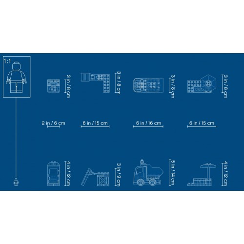 LEGO DUPLO Cantiere edile con gru a torre - 10933