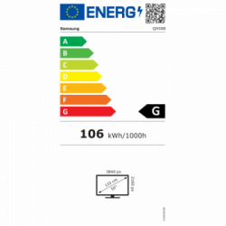 Samsung QH50B Pannello piatto per segnaletica digitale 127 cm (50") VA Wi-Fi 700 cd/m² 4K Ultra HD Nero Processore integrato