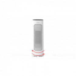 Argoclima Homer Interno Nero, Bianco 2000 W Riscaldatore ambiente elettrico con ventilatore