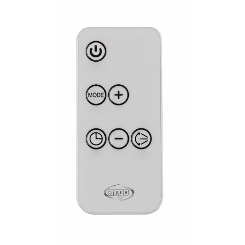 Argoclima Homer Interno Nero, Bianco 2000 W...