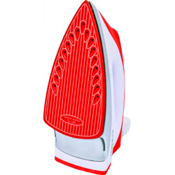 Necchi NS-2668 ferro da stiro a caldaia 2200 W 0,6 L Ceramica Rosso, Bianco