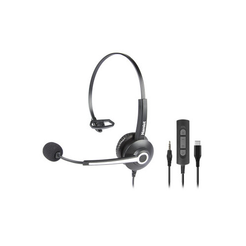 Hamlet HHEADM-CJM cuffia e auricolare Cablato A...