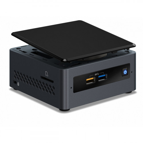 Intel NUC Kit NUC7PJYHN UCFF Nero BGA 1090...