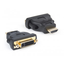 Hamlet XVAHDM-DV adattatore per inversione del genere dei cavi HDMI DVI Nero