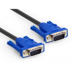 Hamlet XVCVGA180 cavo VGA 1,8 m VGA (D-Sub) Nero, Blu