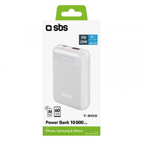 SBS TEBB10000PD20RUW batteria portatile...