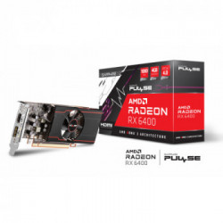 Sapphire PULSE 11315-01-20G scheda video AMD Radeon RX 6400 4 GB GDDR6