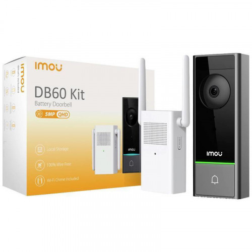 Imou DB60 Kit - Videocampanello da 5Mp a...