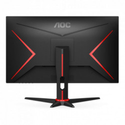 AOC Q27G2E/BK Monitor PC 68,6 cm (27") 2560 x 1440 Pixel Quad HD Nero, Rosso