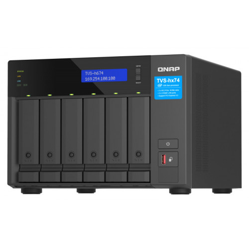 QNAP TVS-H674 NAS Tower Collegamento ethernet...