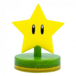 Personaggio collezione Paladone Icons Super Mario Super Star Icon Ligh