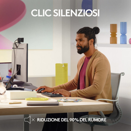 Logitech MX Master 3S for Mac mouse Mano destra...