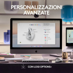 Logitech MX Master 3S for Mac mouse Mano destra Bluetooth Laser 8000 DPI