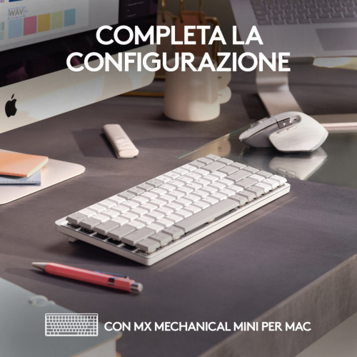 Logitech MX Master 3S for Mac mouse Mano destra...
