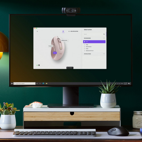 Logitech Signature M650 mouse Mano destra RF...