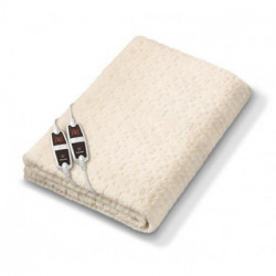 Beurer UB 56 Teddy Double - Coprimaterasso Termico Matrimoniale, 150 x 160 cm, Zone Termiche Regolabili Separatamente